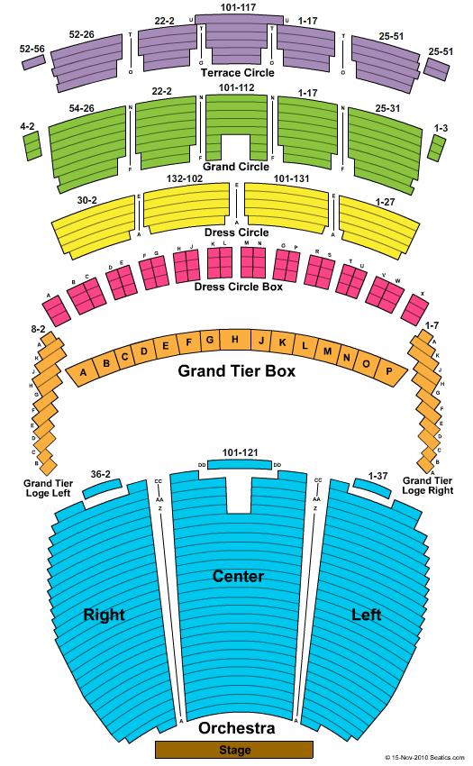 Ryse Nightclub Seating Chart