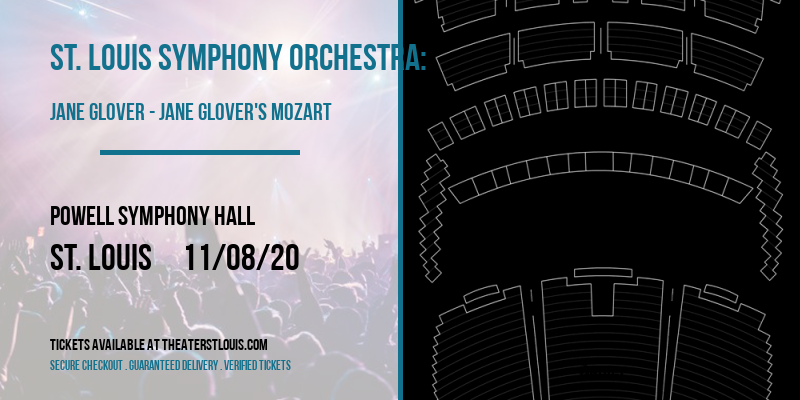 St. Louis Symphony Orchestra: Jane Glover - Jane Glover's Mozart at Powell Symphony Hall tickets St. Louis Symphony Orchestra: Jane Glover - Jane Glover's Mozart at Powell Symphony Hall